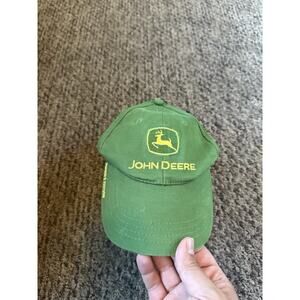 John Deere Green Trucker's Cap Hat Owner's Edition Adjustable Strap Back